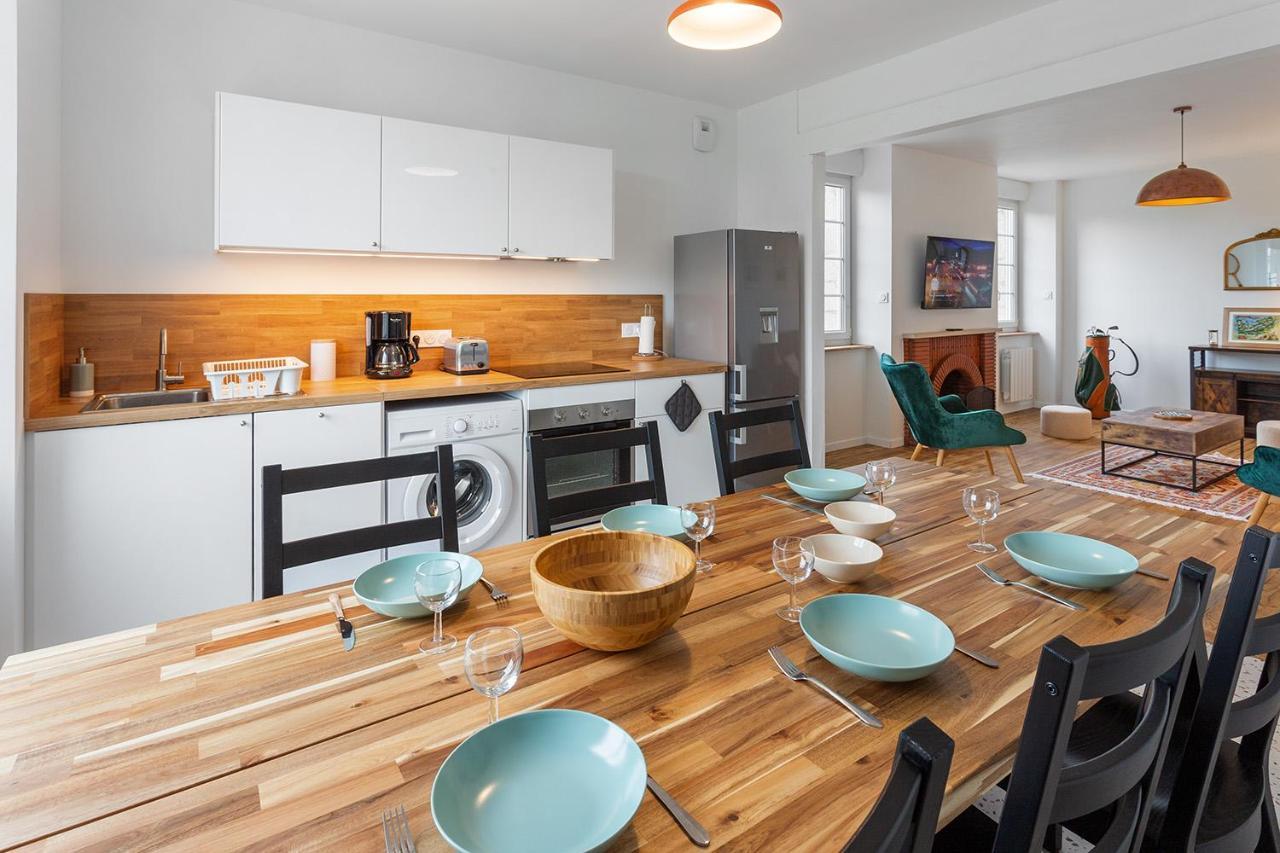Loft British Au Pied Du Mont ! Apartment Pontorson Ngoại thất bức ảnh